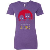 T-Shirts Purple Rush / S Adventures of X & Zero Women's Triblend T-Shirt