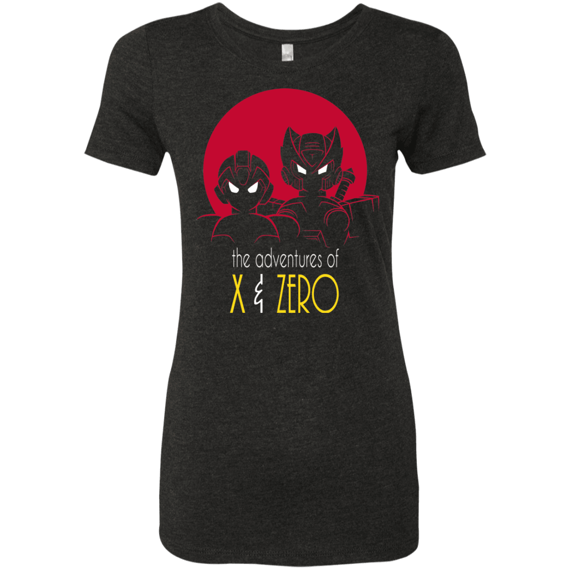 T-Shirts Vintage Black / S Adventures of X & Zero Women's Triblend T-Shirt