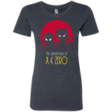 T-Shirts Vintage Navy / S Adventures of X & Zero Women's Triblend T-Shirt