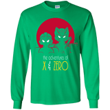 T-Shirts Irish Green / YS Adventures of X & Zero Youth Long Sleeve T-Shirt