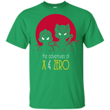 T-Shirts Irish Green / YXS Adventures of X & Zero Youth T-Shirt