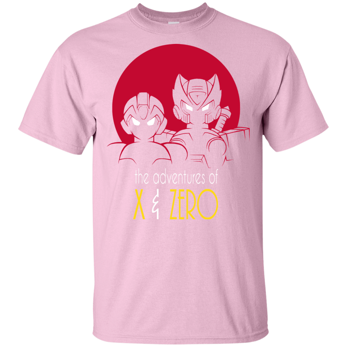 T-Shirts Light Pink / YXS Adventures of X & Zero Youth T-Shirt