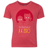 T-Shirts Vintage Red / YXS Adventures of X & Zero Youth Triblend T-Shirt