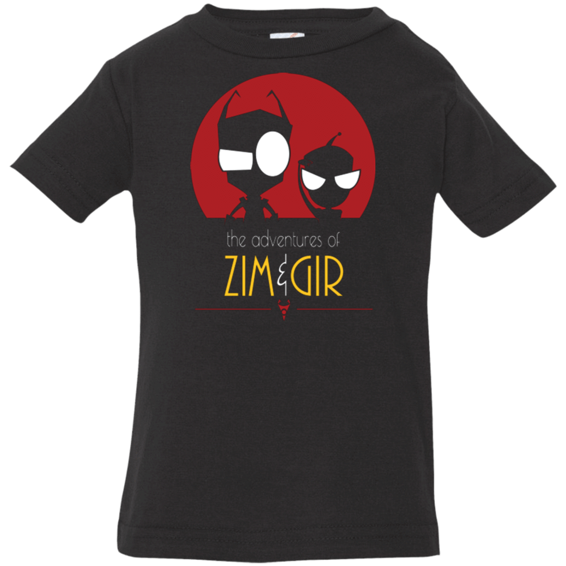 T-Shirts Black / 6 Months ADVENTURES OF ZIM & GIR Infant Premium T-Shirt