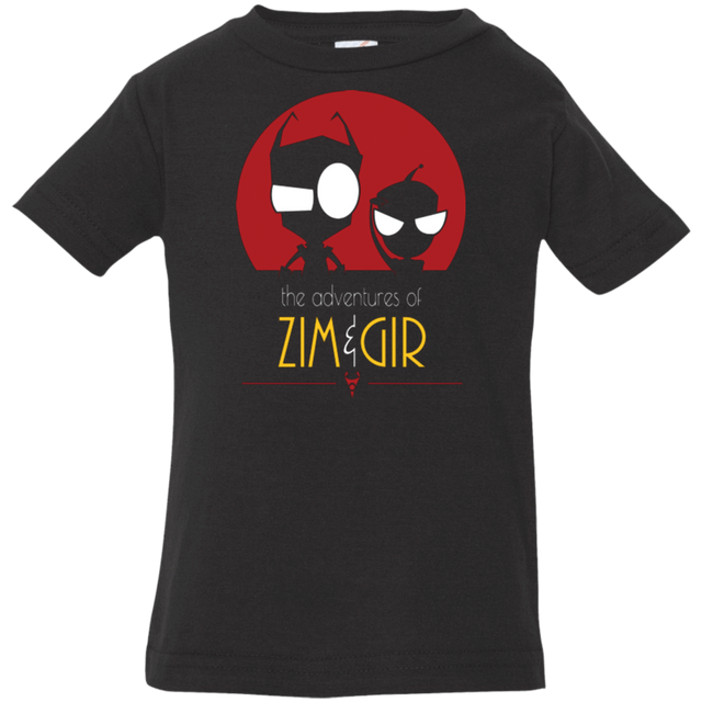 T-Shirts Black / 6 Months ADVENTURES OF ZIM & GIR Infant Premium T-Shirt