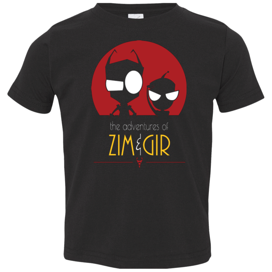 T-Shirts Black / 2T ADVENTURES OF ZIM & GIR Toddler Premium T-Shirt