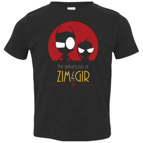 T-Shirts Black / 2T ADVENTURES OF ZIM & GIR Toddler Premium T-Shirt