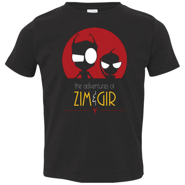 T-Shirts Black / 2T ADVENTURES OF ZIM & GIR Toddler Premium T-Shirt