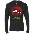 T-Shirts Vintage Black / X-Small ADVENTURES OF ZIM & GIR Triblend Long Sleeve Hoodie Tee