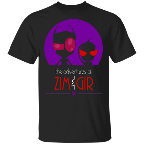 T-Shirts Black / YXS Adventures of Zim & Gir Youth T-Shirt