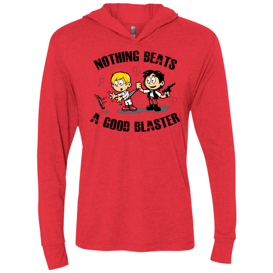 T-Shirts Vintage Red / X-Small Advice From A Smuggler Triblend Long Sleeve Hoodie Tee