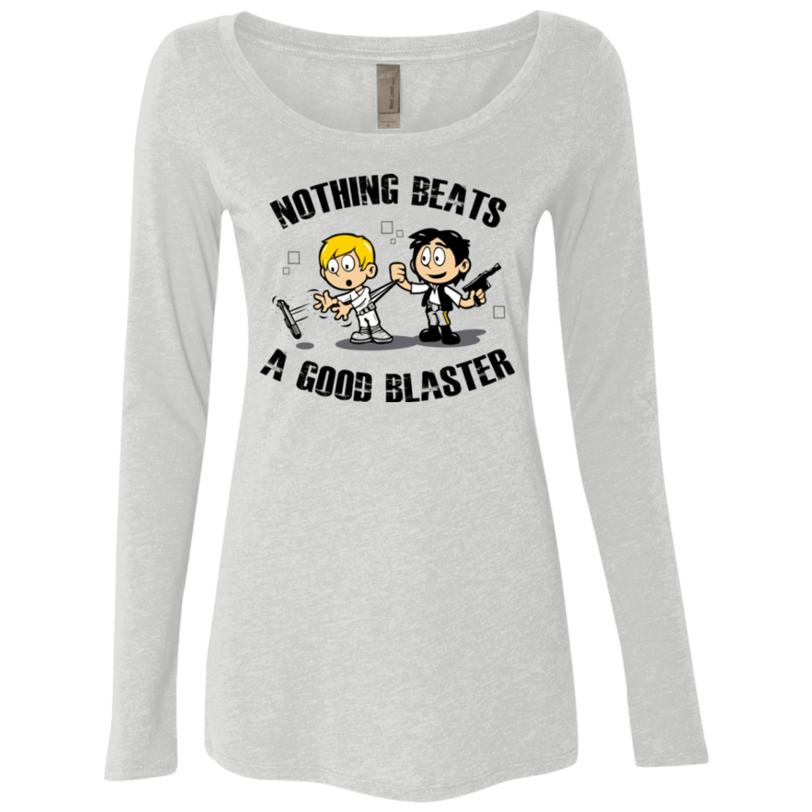 T-Shirts Heather White / Small Advice From A Smuggler Women's Triblend Long Sleeve Shirt