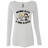 T-Shirts Heather White / Small Advice From A Smuggler Women's Triblend Long Sleeve Shirt