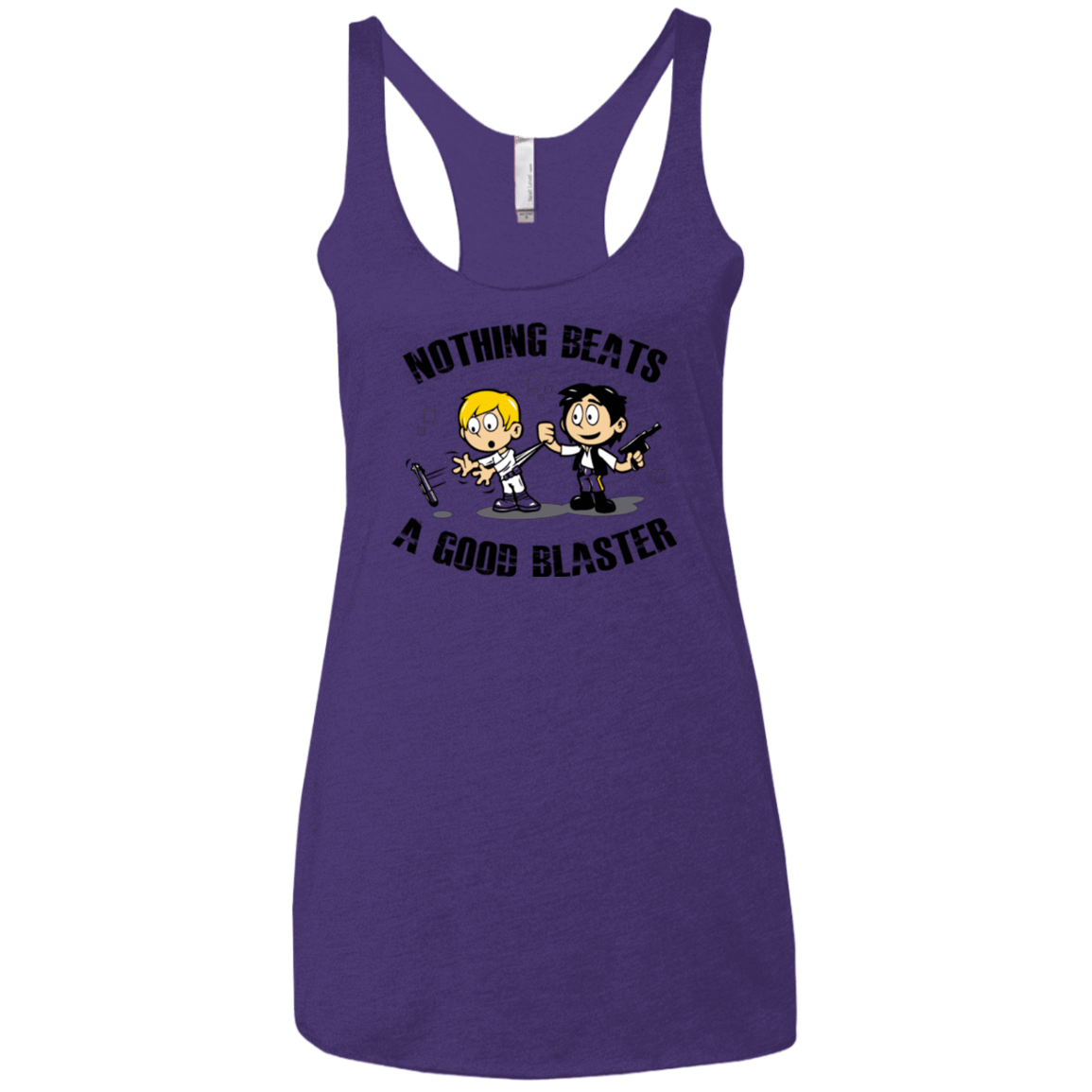 T-Shirts Purple / X-Small Advice From A Smuggler Women's Triblend Racerback Tank