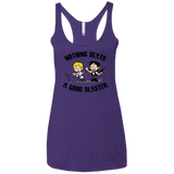 T-Shirts Purple / X-Small Advice From A Smuggler Women's Triblend Racerback Tank