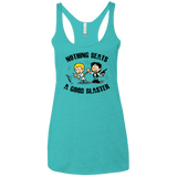 T-Shirts Tahiti Blue / X-Small Advice From A Smuggler Women's Triblend Racerback Tank