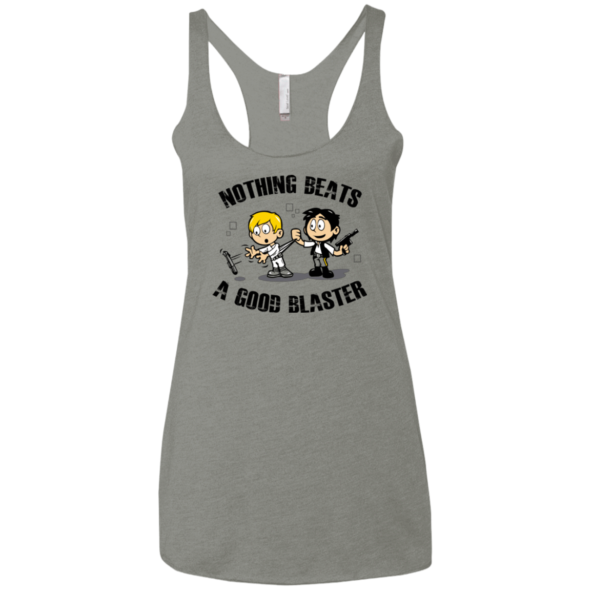 T-Shirts Venetian Grey / X-Small Advice From A Smuggler Women's Triblend Racerback Tank