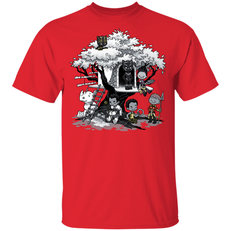 T-Shirts Red / YXS African Treehouse Youth T-Shirt