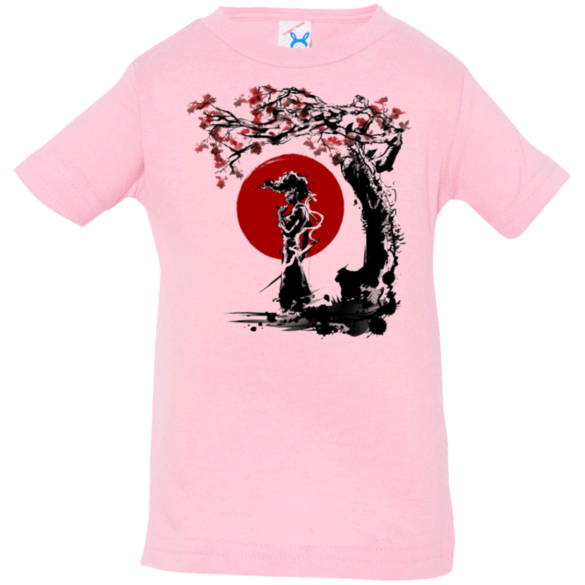 T-Shirts Pink / 6 Months Afro under the sun Infant Premium T-Shirt