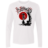 T-Shirts White / Small Afro under the sun Men's Premium Long Sleeve