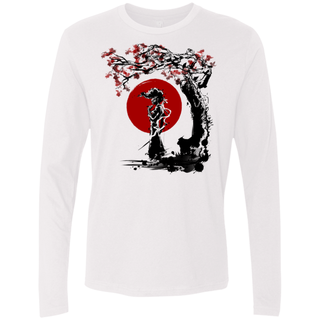 T-Shirts White / Small Afro under the sun Men's Premium Long Sleeve