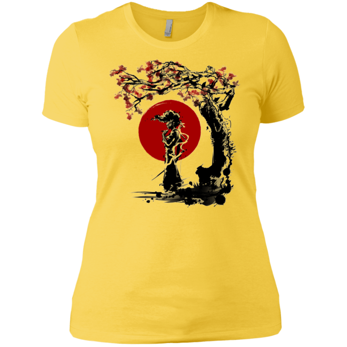 T-Shirts Vibrant Yellow / X-Small Afro under the sun Women's Premium T-Shirt