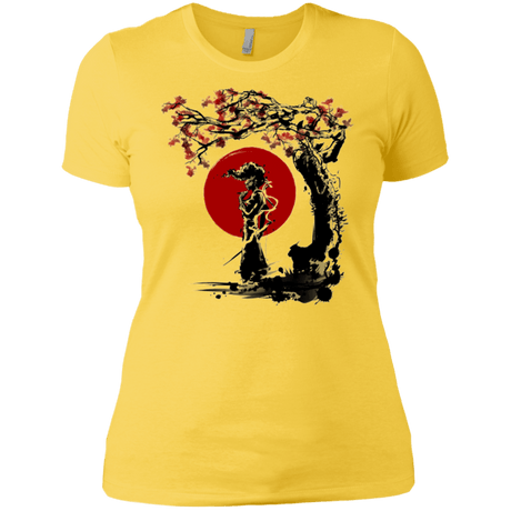 T-Shirts Vibrant Yellow / X-Small Afro under the sun Women's Premium T-Shirt