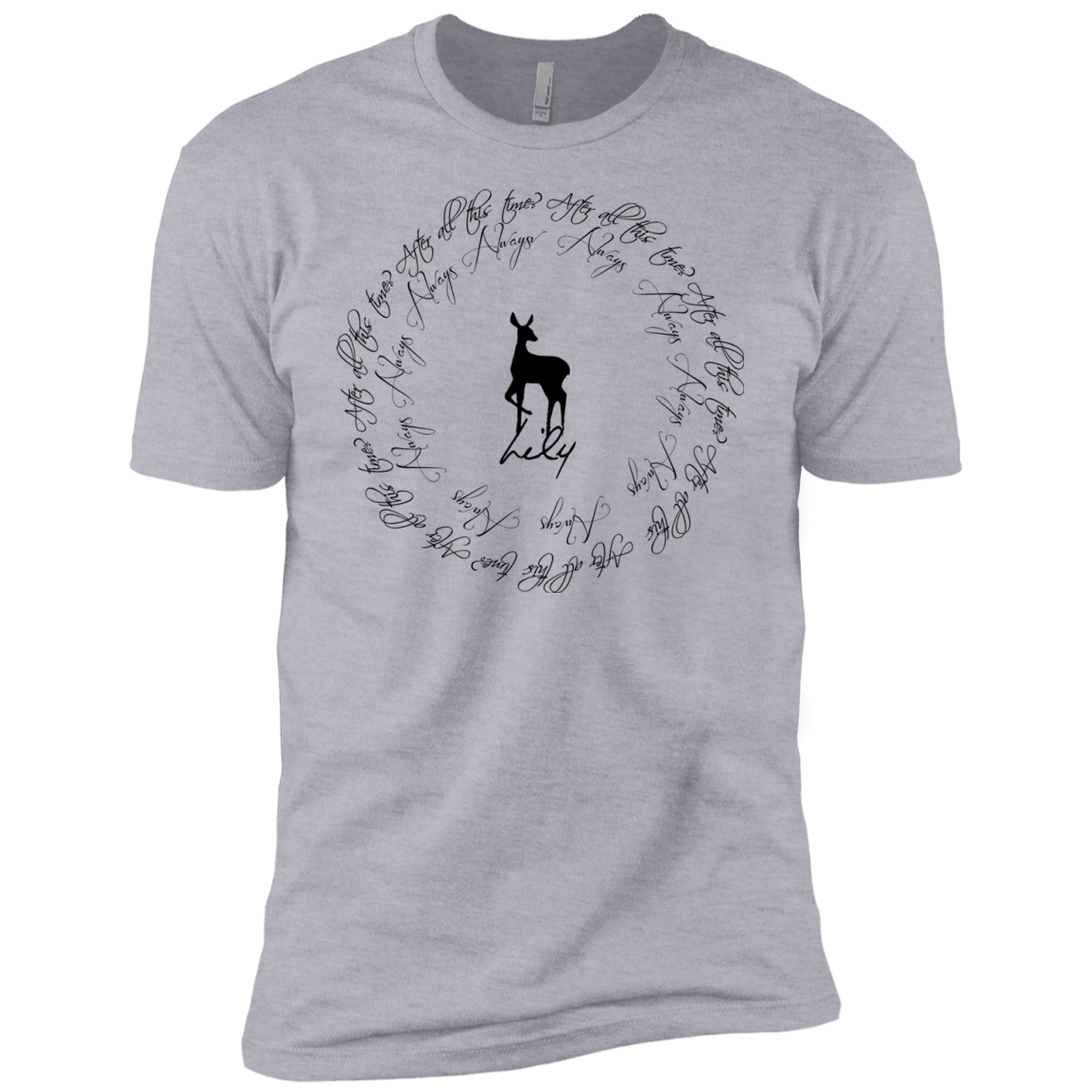 T-Shirts Heather Grey / YXS After All This Time- Lily Boys Premium T-Shirt