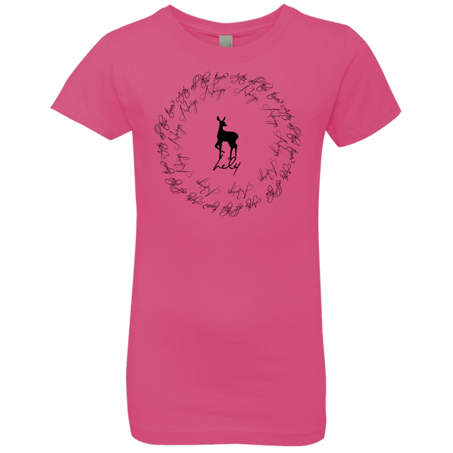 T-Shirts Hot Pink / YXS After All This Time- Lily Girls Premium T-Shirt