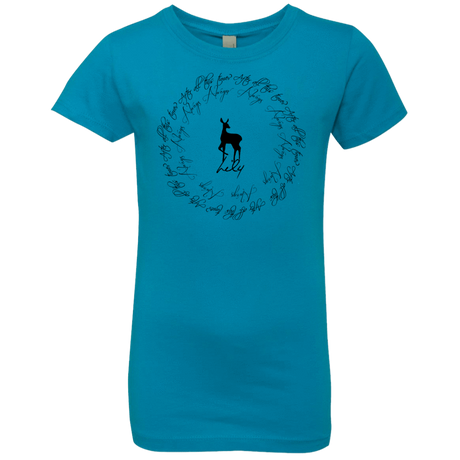 T-Shirts Turquoise / YXS After All This Time- Lily Girls Premium T-Shirt