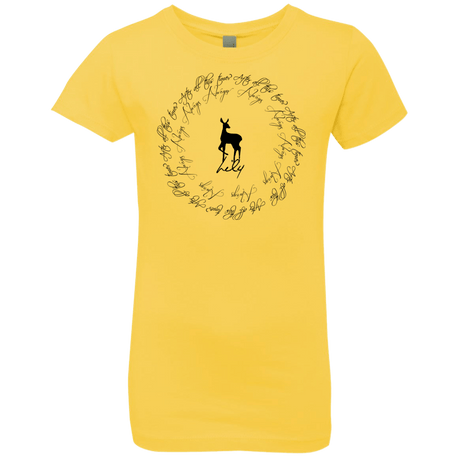 T-Shirts Vibrant Yellow / YXS After All This Time- Lily Girls Premium T-Shirt