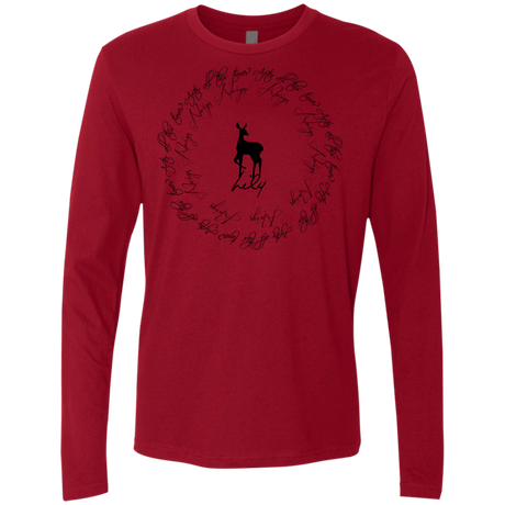 T-Shirts Cardinal / Small After All This Time- Lily Men's Premium Long Sleeve