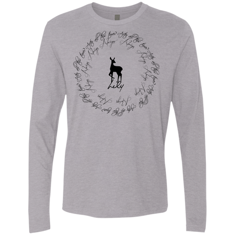 T-Shirts Heather Grey / Small After All This Time- Lily Men's Premium Long Sleeve