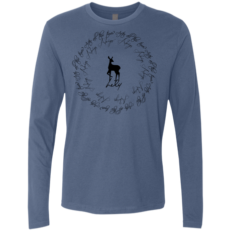 T-Shirts Indigo / Small After All This Time- Lily Men's Premium Long Sleeve