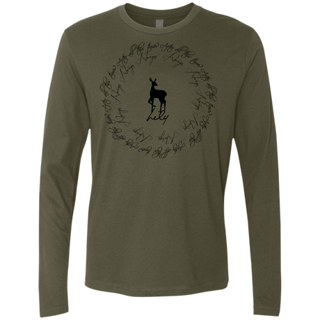 T-Shirts Military Green / Small After All This Time- Lily Men's Premium Long Sleeve