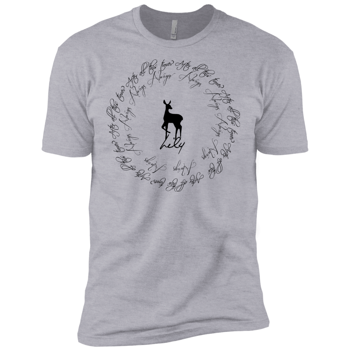 T-Shirts Heather Grey / X-Small After All This Time- Lily Men's Premium T-Shirt