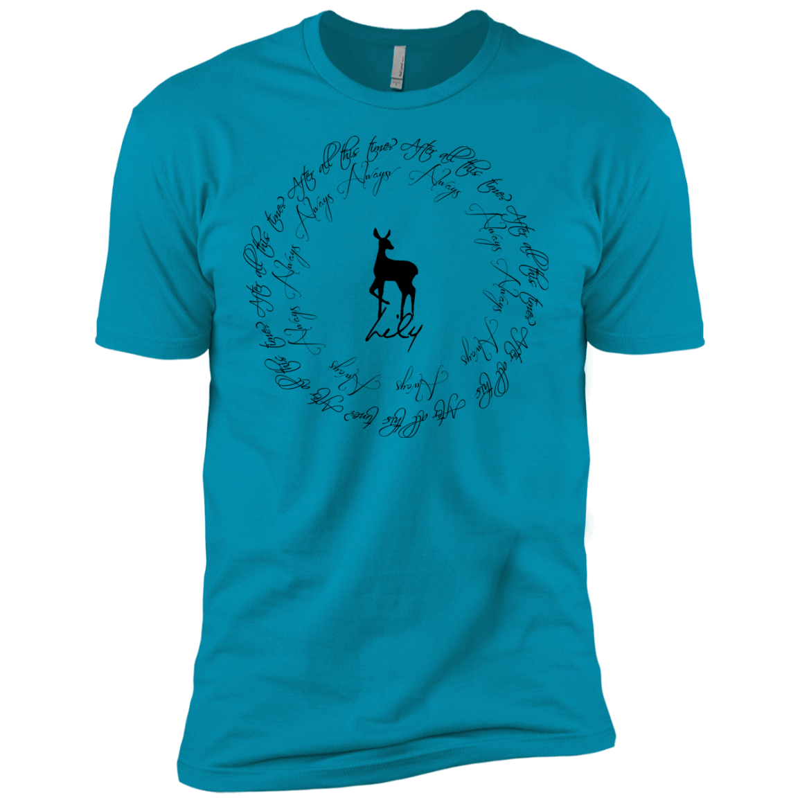 T-Shirts Turquoise / X-Small After All This Time- Lily Men's Premium T-Shirt