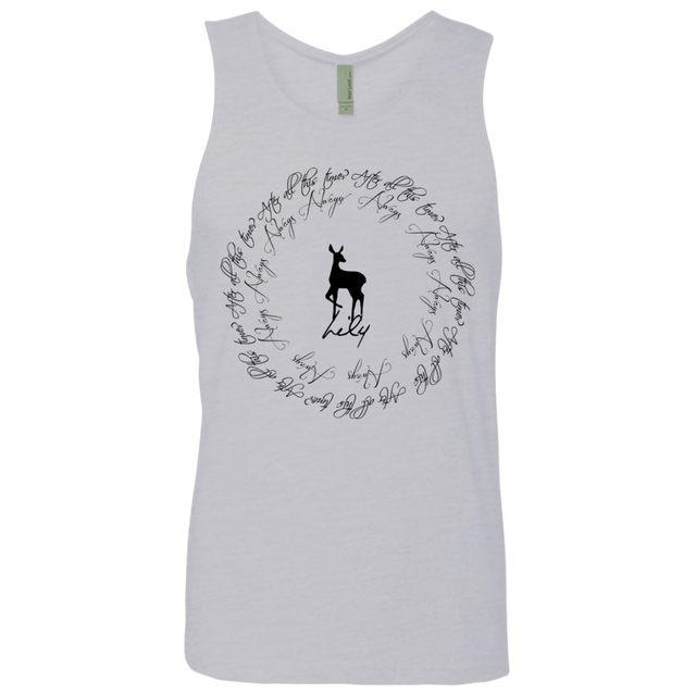 T-Shirts Heather Grey / Small After All This Time- Lily Men's Premium Tank Top