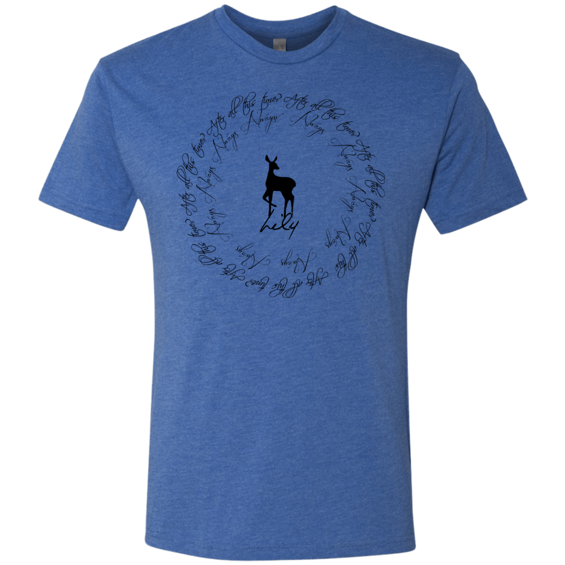 T-Shirts Vintage Royal / Small After All This Time- Lily Men's Triblend T-Shirt