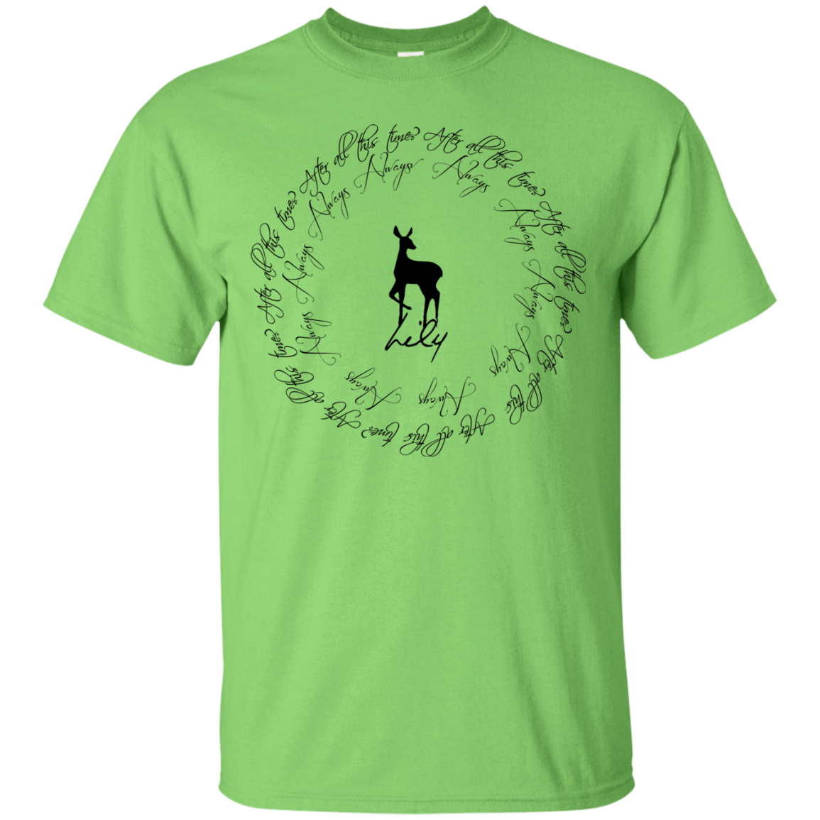 T-Shirts Lime / Small After All This Time- Lily T-Shirt