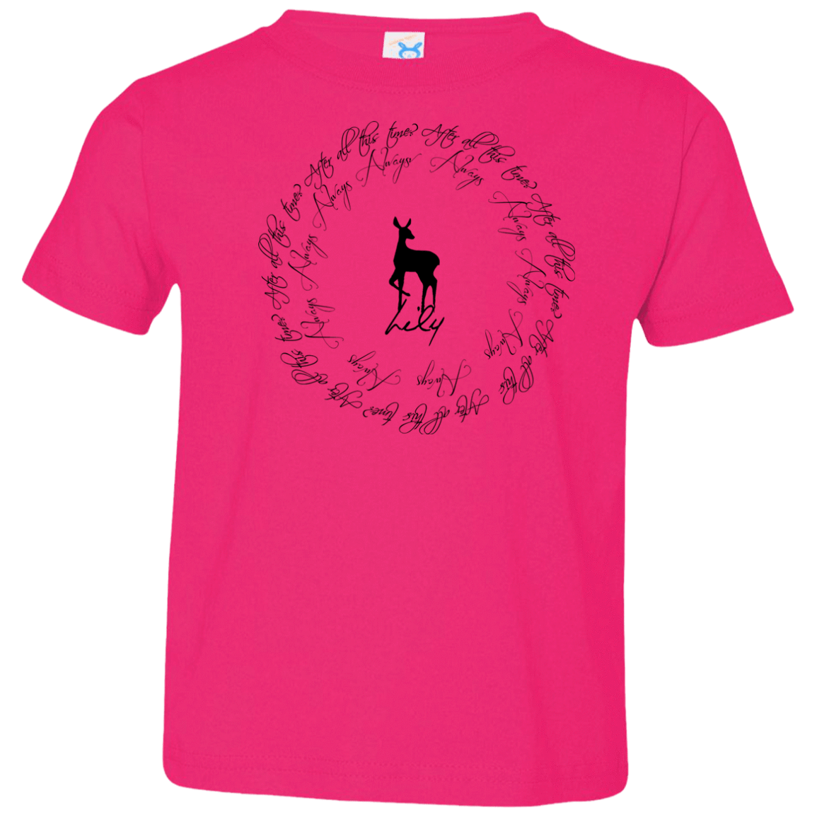 T-Shirts Hot Pink / 2T After All This Time- Lily Toddler Premium T-Shirt