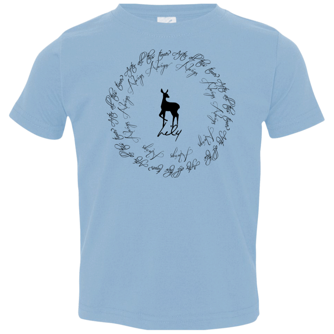 T-Shirts Light Blue / 2T After All This Time- Lily Toddler Premium T-Shirt