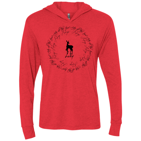 T-Shirts Vintage Red / X-Small After All This Time- Lily Triblend Long Sleeve Hoodie Tee