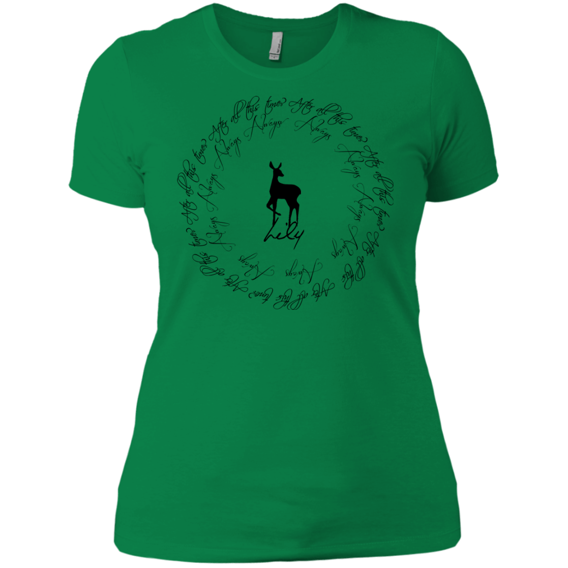 T-Shirts Kelly Green / X-Small After All This Time- Lily Women's Premium T-Shirt