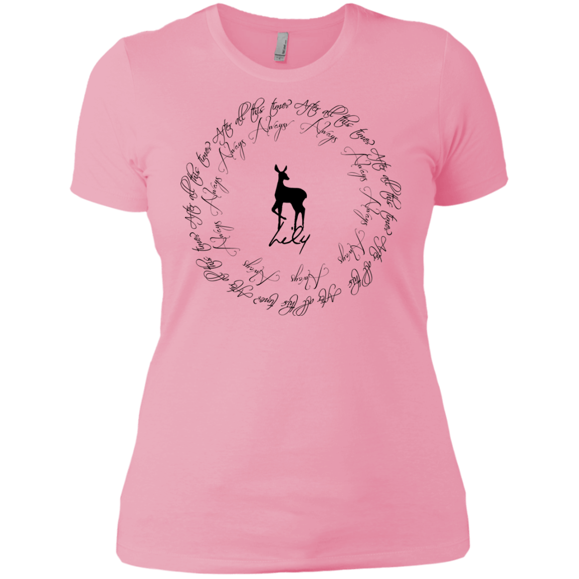 T-Shirts Light Pink / X-Small After All This Time- Lily Women's Premium T-Shirt