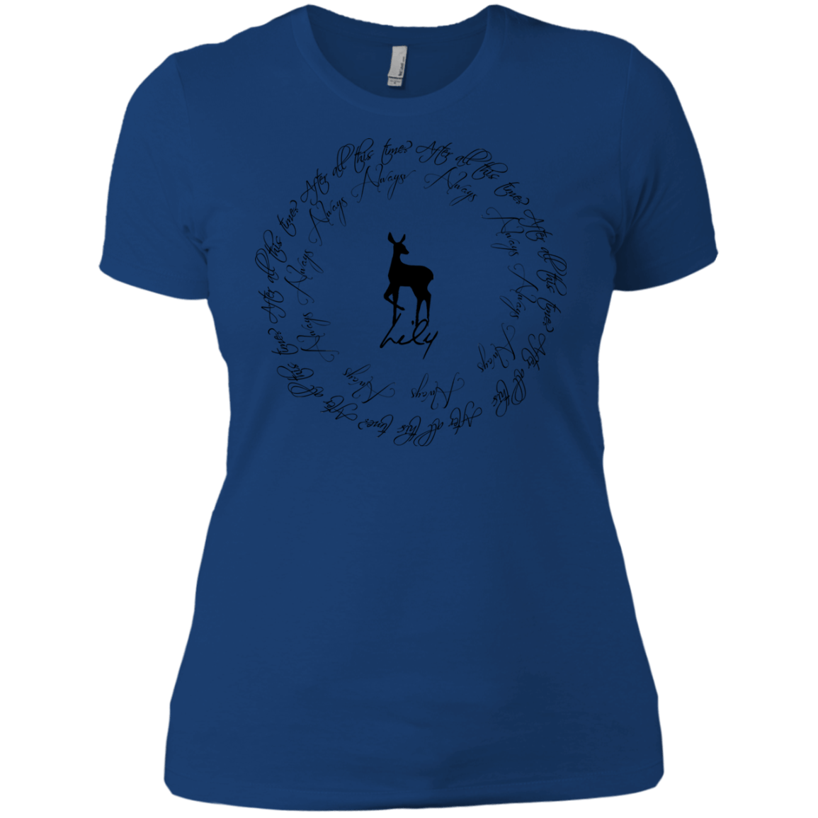 T-Shirts Royal / X-Small After All This Time- Lily Women's Premium T-Shirt