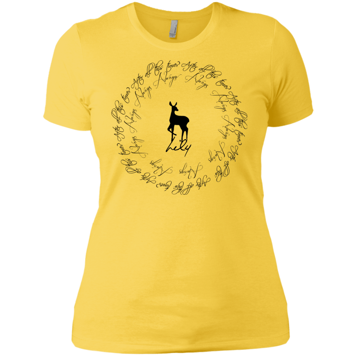 T-Shirts Vibrant Yellow / X-Small After All This Time- Lily Women's Premium T-Shirt