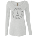 T-Shirts Heather White / Small After All This Time- Lily Women's Triblend Long Sleeve Shirt