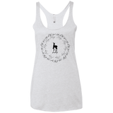 T-Shirts Heather White / X-Small After All This Time- Lily Women's Triblend Racerback Tank