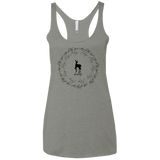 T-Shirts Venetian Grey / X-Small After All This Time- Lily Women's Triblend Racerback Tank